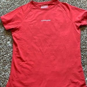 Alphalete Men’s Red Performance Tee
